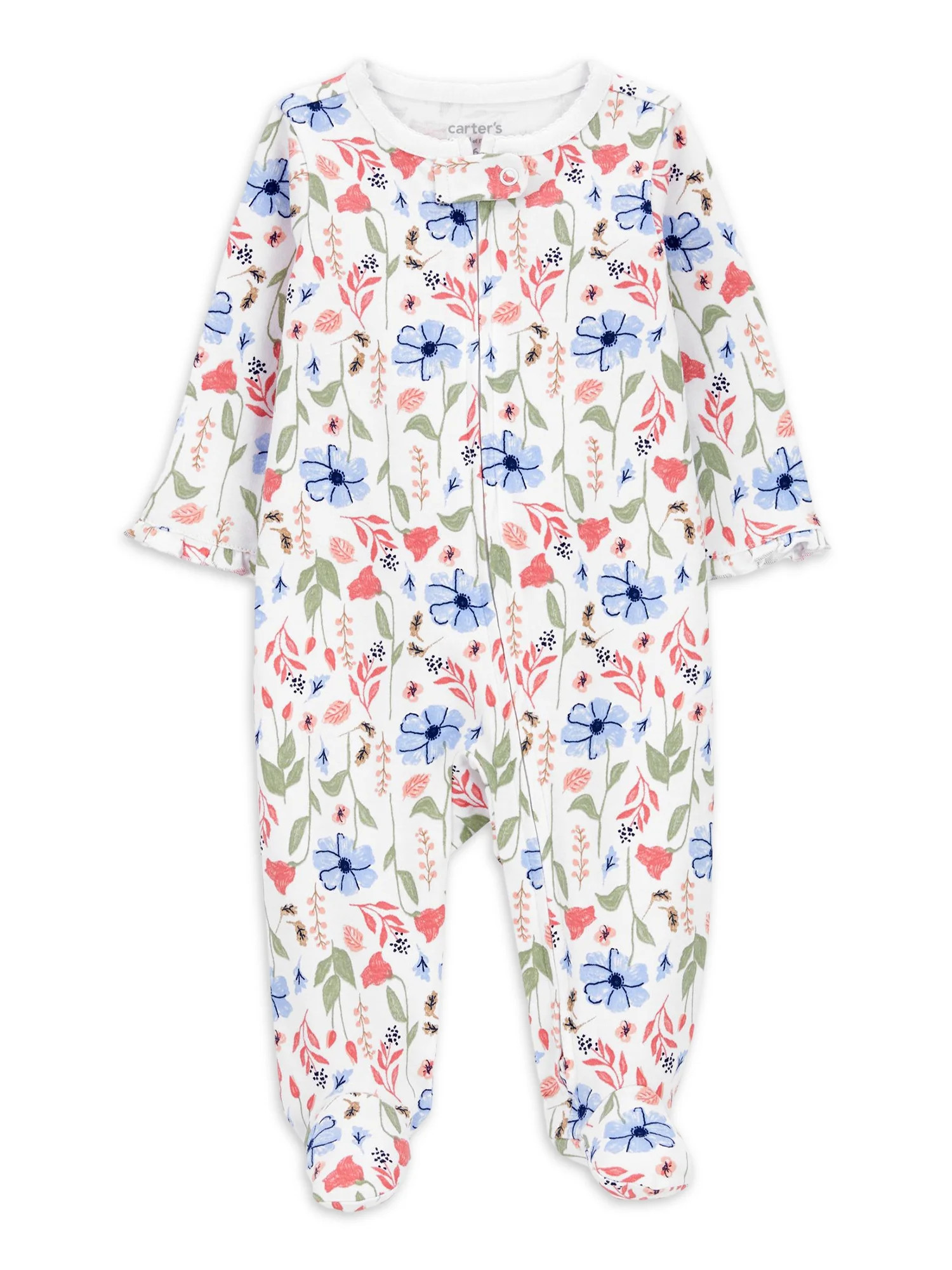 Carter's Child of Mine Baby Girl Sleep N Play, One-Piece, Sizes Preemie-6/9 Months | Walmart (US)