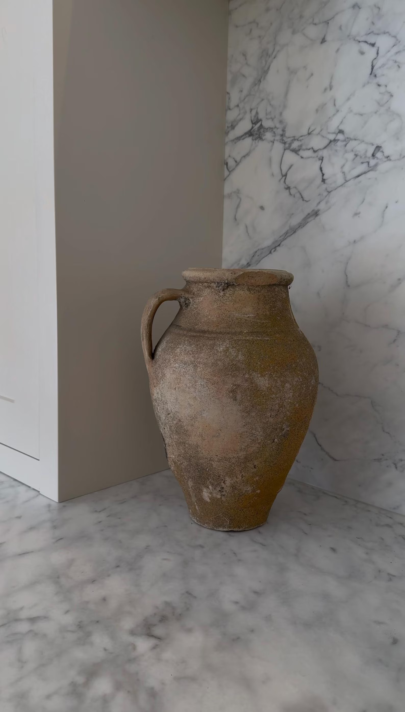 Vintage Turkish Pot Large, Vintage Turkish Vase, Antique Turkish Terracotta Pot, Antique Olive Po... | Etsy (US)