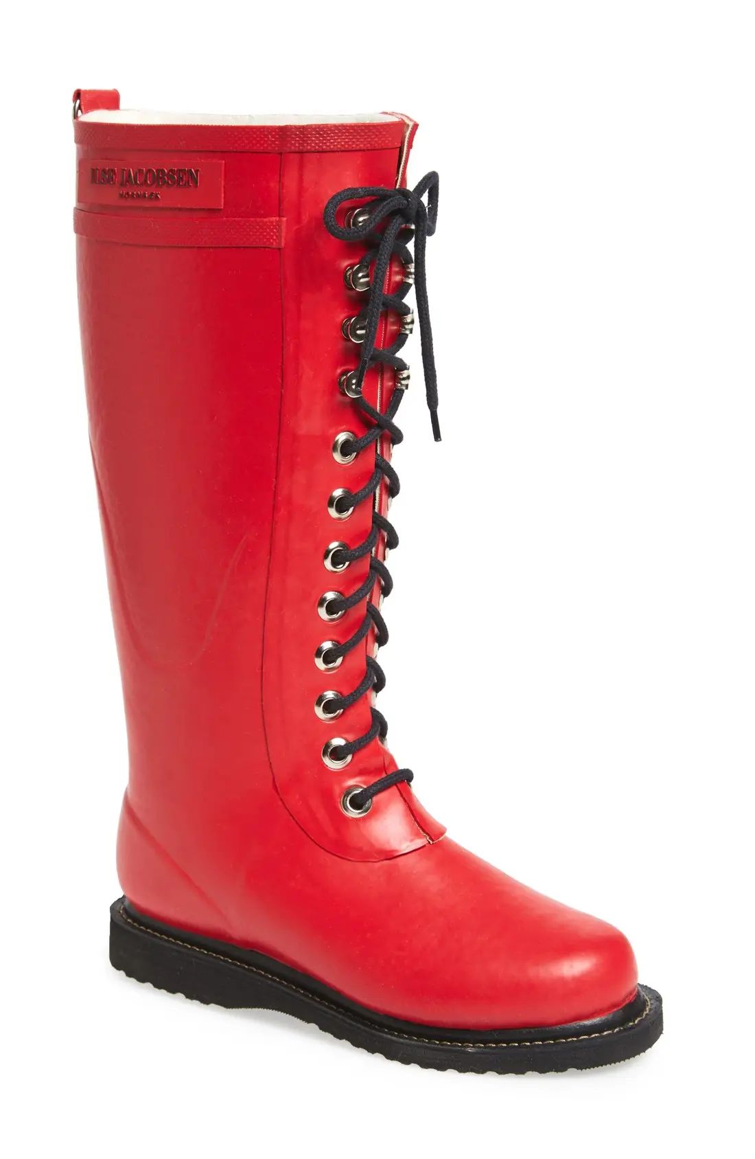 Women's Ilse Jacobsen Rubber Boot, Size 7US - Red | Nordstrom