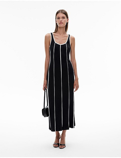 Contrast Bind Dress | David Jones (Australia & New Zealand)