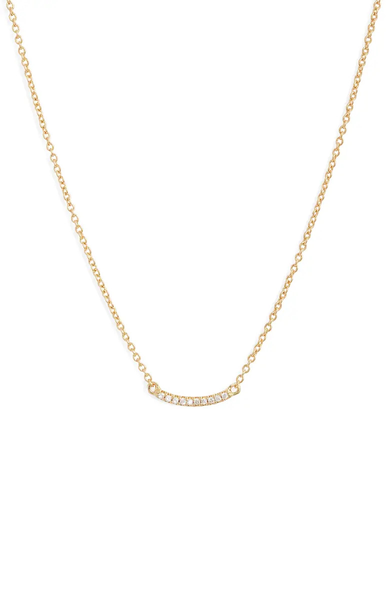 Shimmer Mini Bar Necklace | Nordstrom
