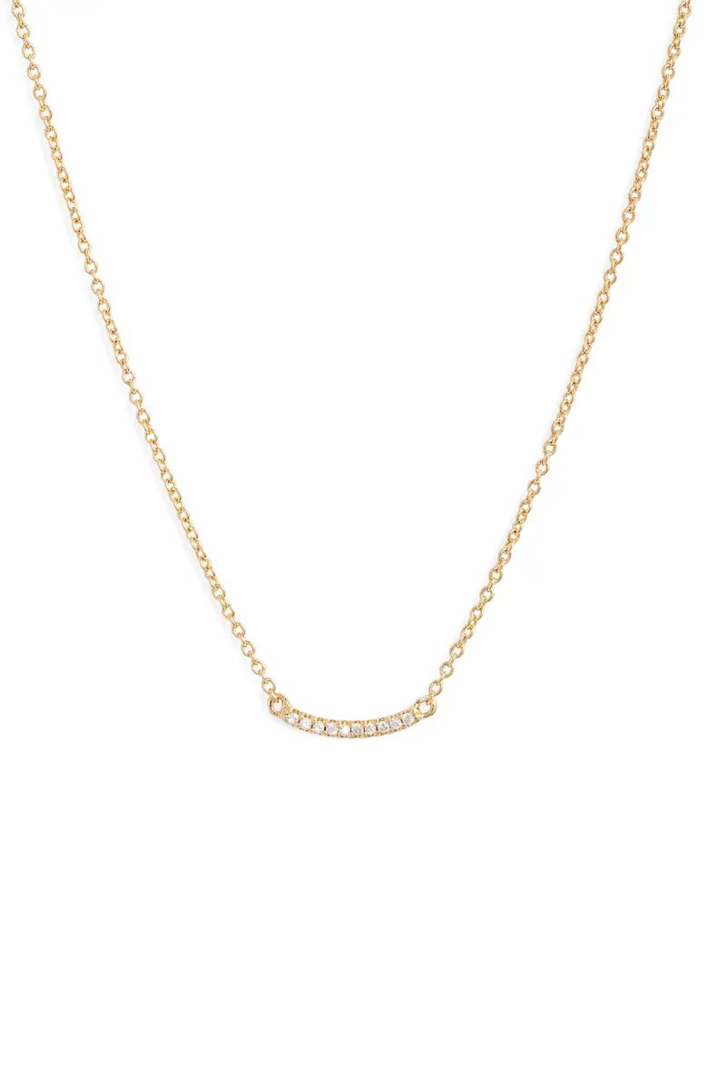 Shimmer Mini Bar Necklace | Nordstrom