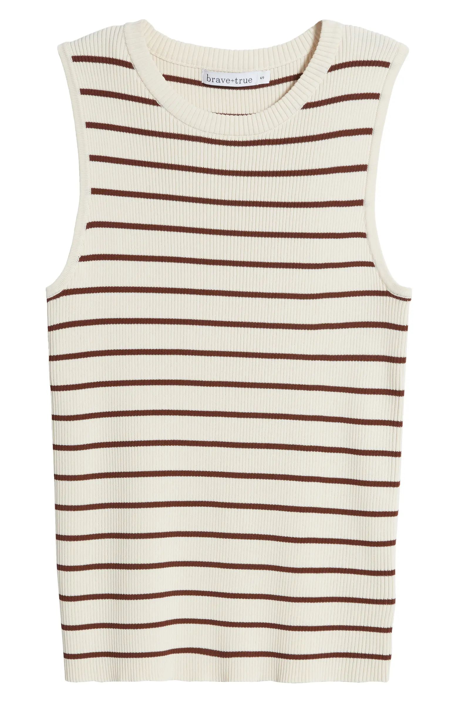 Tori Rib Stripe Tank | Nordstrom