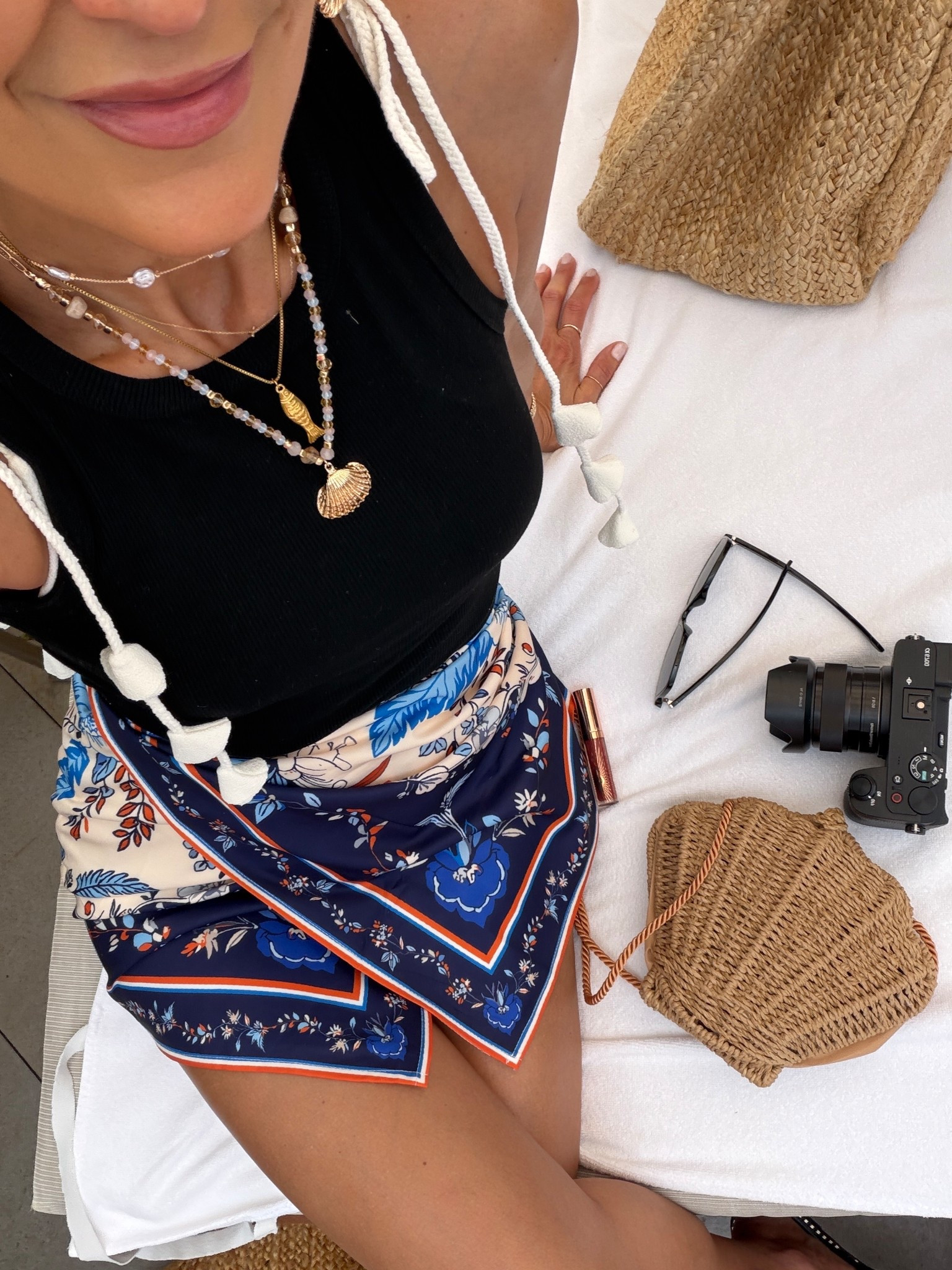 Pool outfit vibes loading! 

#LTKdayinmylife #LTKOver40 #LTKootd