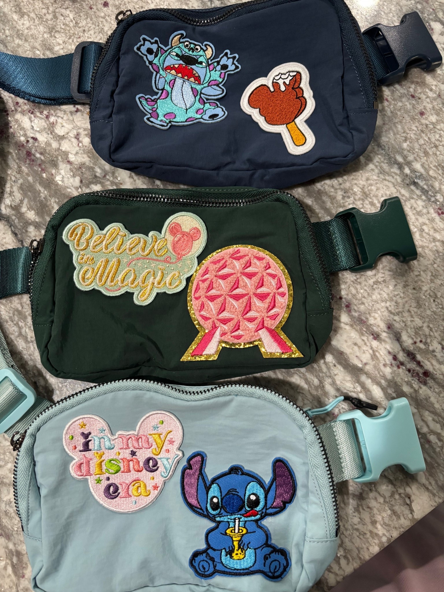 DIY Disney Bags. These turned out so cute! A heads up those these bags are not safe for iron on so I used E6000 glue to secure the patches and it worked great! 

#LTKKids #LTKmomlife #LTKTravel
