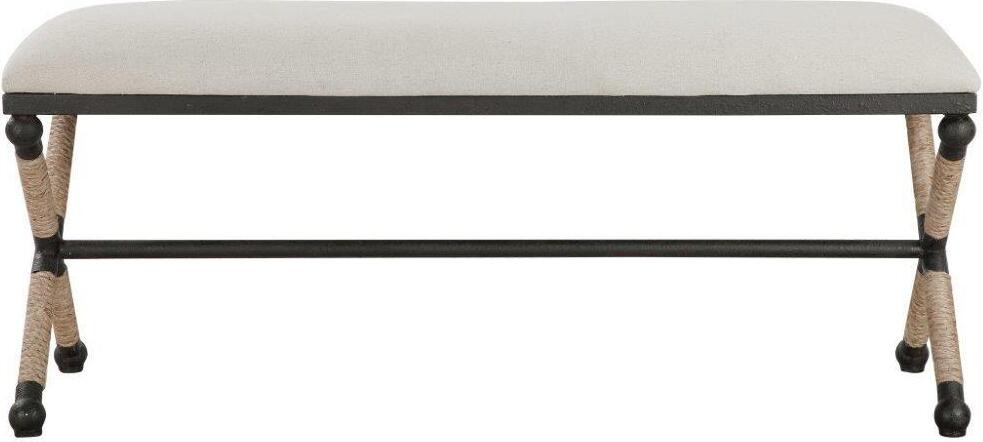 Uttermost Firth Oatmeal Bench | 1stopbedrooms