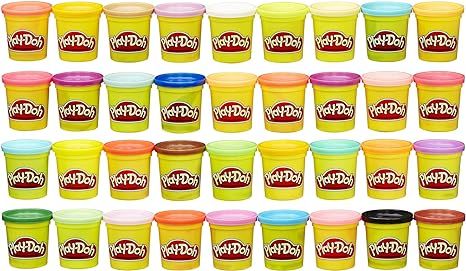 Play-Doh Modeling Compound 36 Pack Case of Colors, Non-Toxic, Assorted Colors, 3 Oz Cans (Amazon ... | Amazon (US)