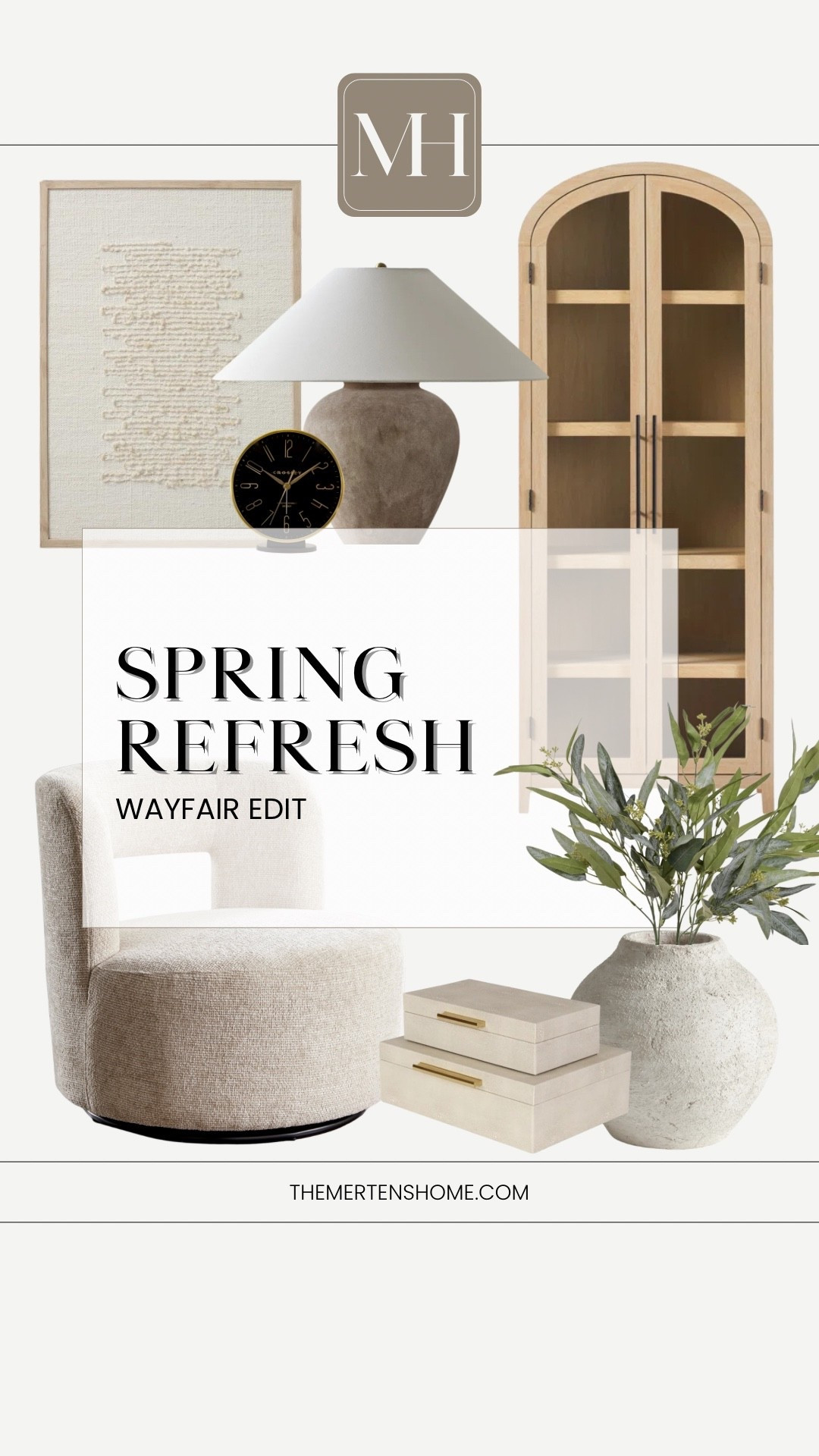 Spring decor pieces that make refreshing a space so easy 🤍 Simple swaps like light art, fresh stems, and neutral accents instantly brighten a room and still work all year long.

@wayfair #Ad #WayfairPartner #NewYearNewYou #Wayfair

#LTKSaleAlert #LTKSeasonal #LTKHome