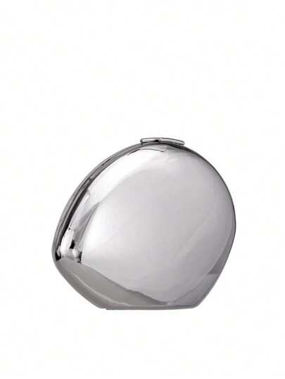 Futuristic Metal Punk Style Shell Shaped Clutch Bag For Party And Fashion Matching SKU: sg2312065... | SHEIN