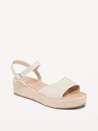 Platform Espadrille Sandals | Old Navy (US)