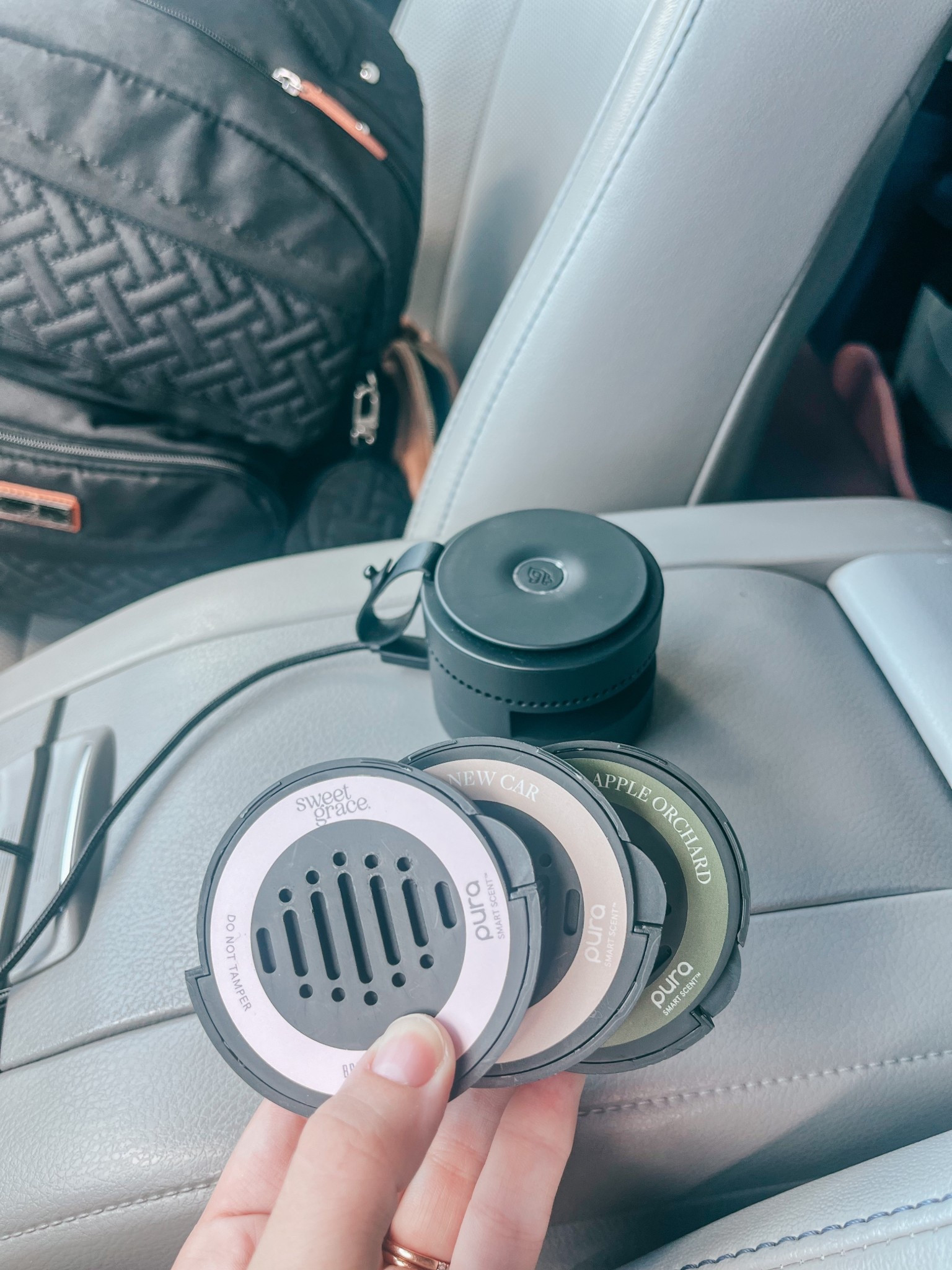 my 3 favorite current scents for the car! I rotate them regularly!

pura. car finds. car scents. fragrance  

#LTKFindsUnder50