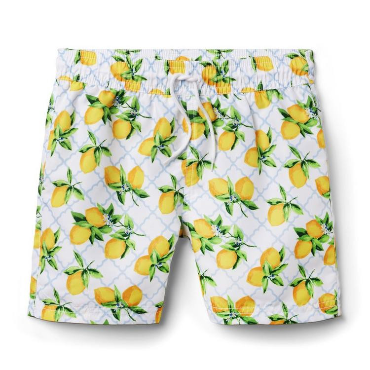 Lemon Swim Trunk | Janie and Jack