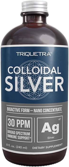Bioactive Colloidal Silver - 8 oz, Glass Bottle, Vegan, Safe Doses with Highest Effectiveness - N... | Amazon (US)