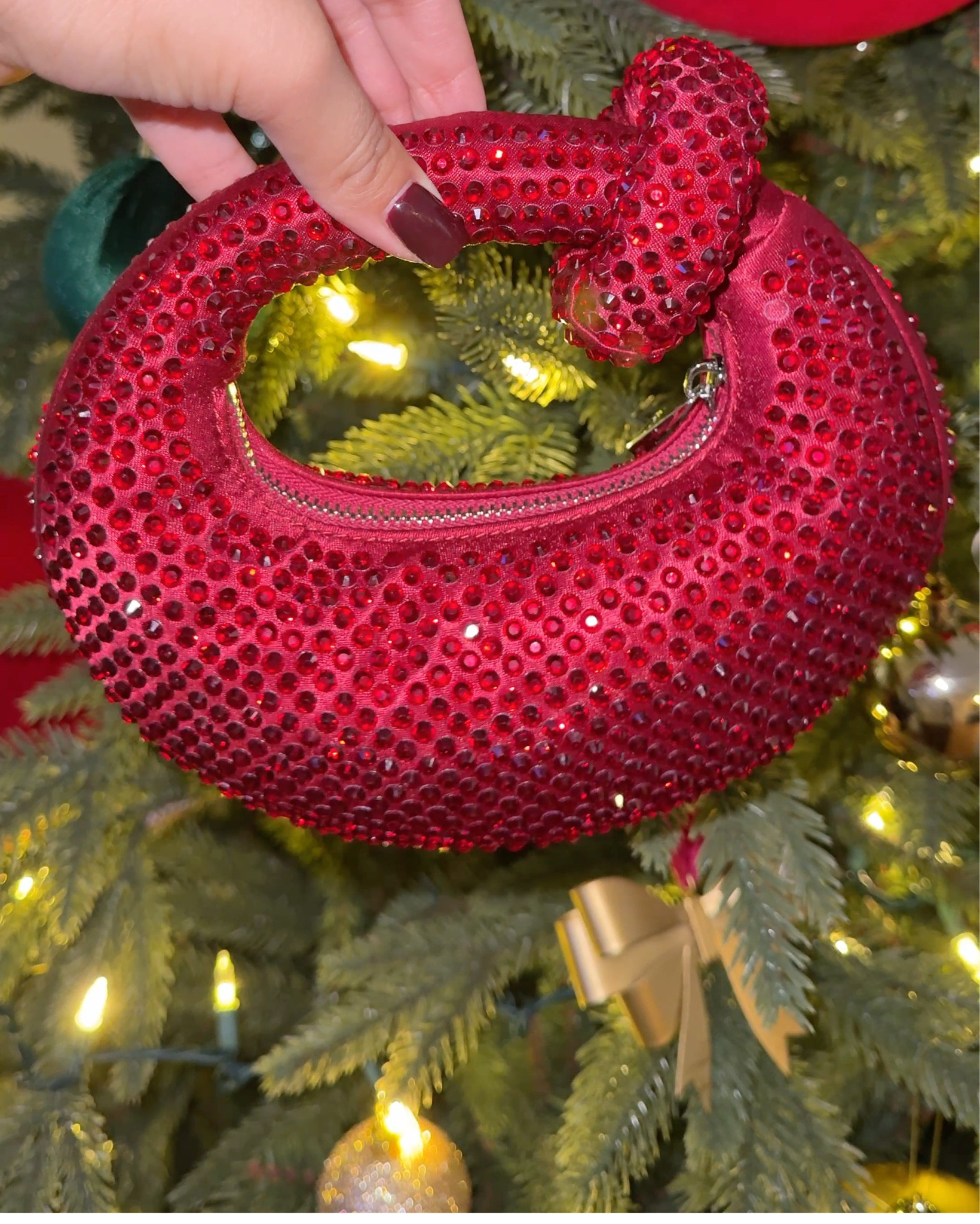 The cutest mini bag for the Holidays😍❤️

#LTKSaleAlert #LTKSeasonal #LTKHoliday