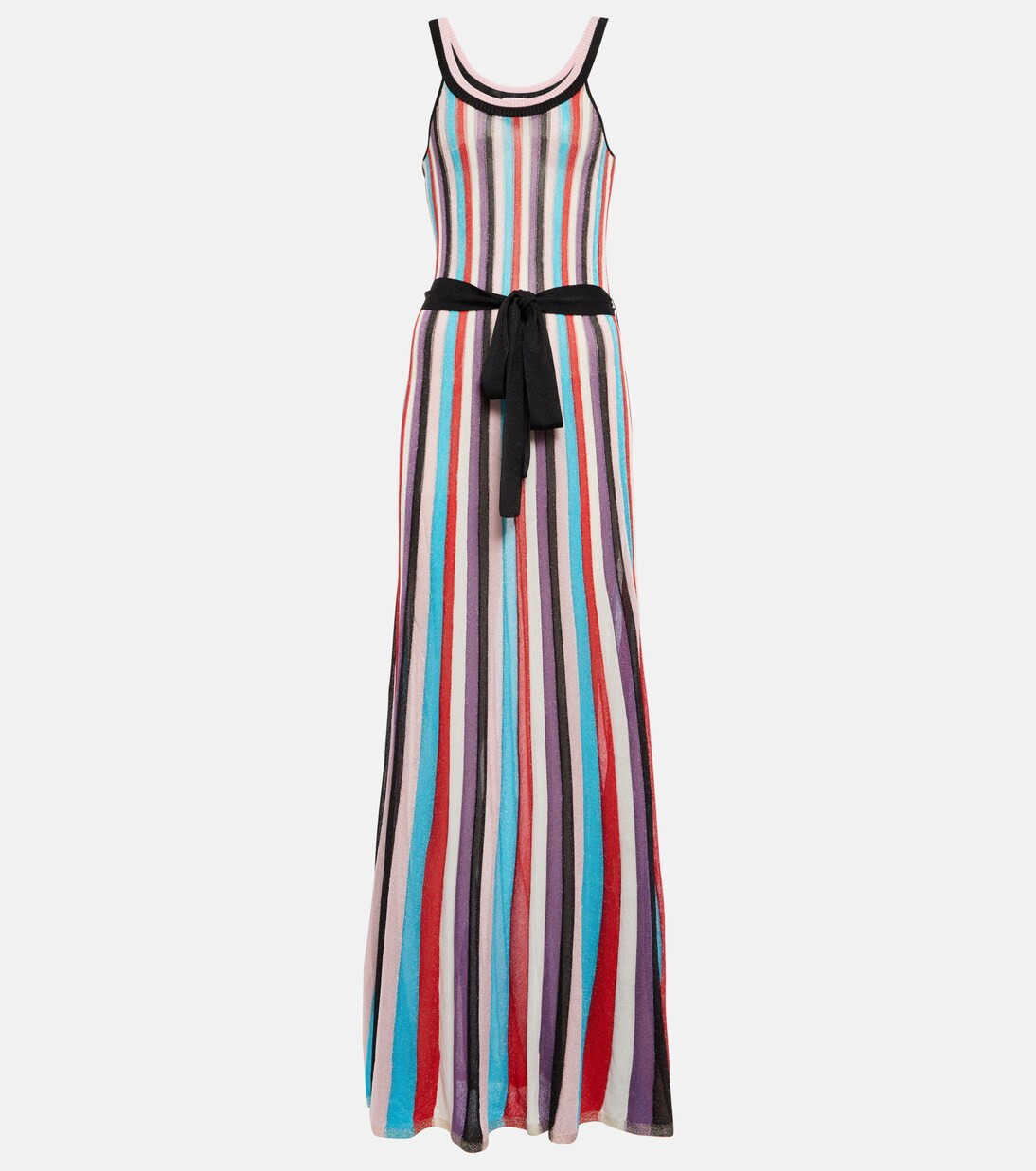Striped metallic knit maxi dress | Mytheresa (US/CA)