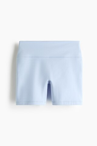 H & M - Biking Shorts with SoftMove - Light Blue | H&M (US + CA)