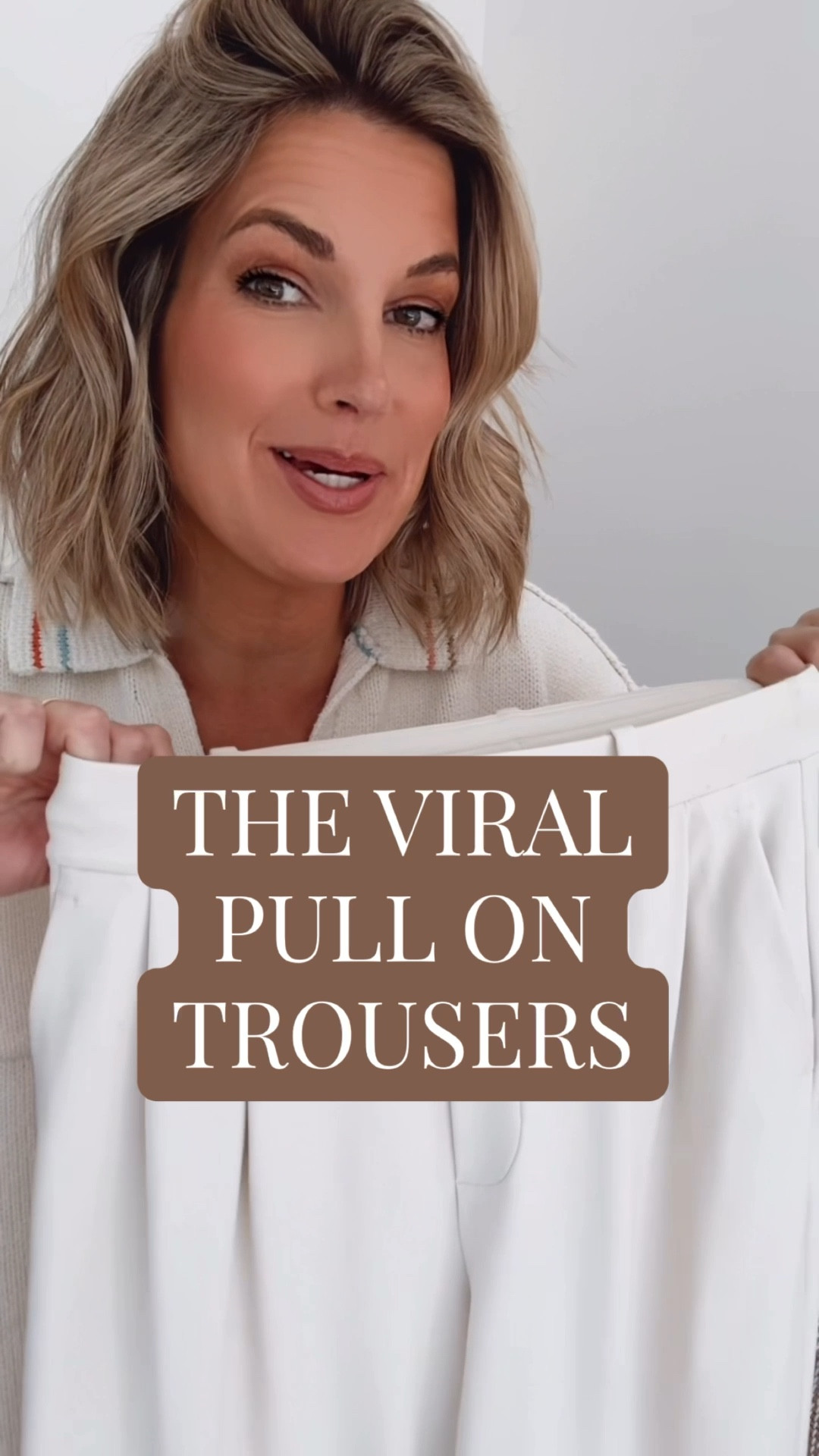 I am 5’11” wearing small tall in the viral pull on trousers and small in the blazer and silk tank.  Shoes true to size.  

#LTKWorkwear #LTKootd #LTKTall