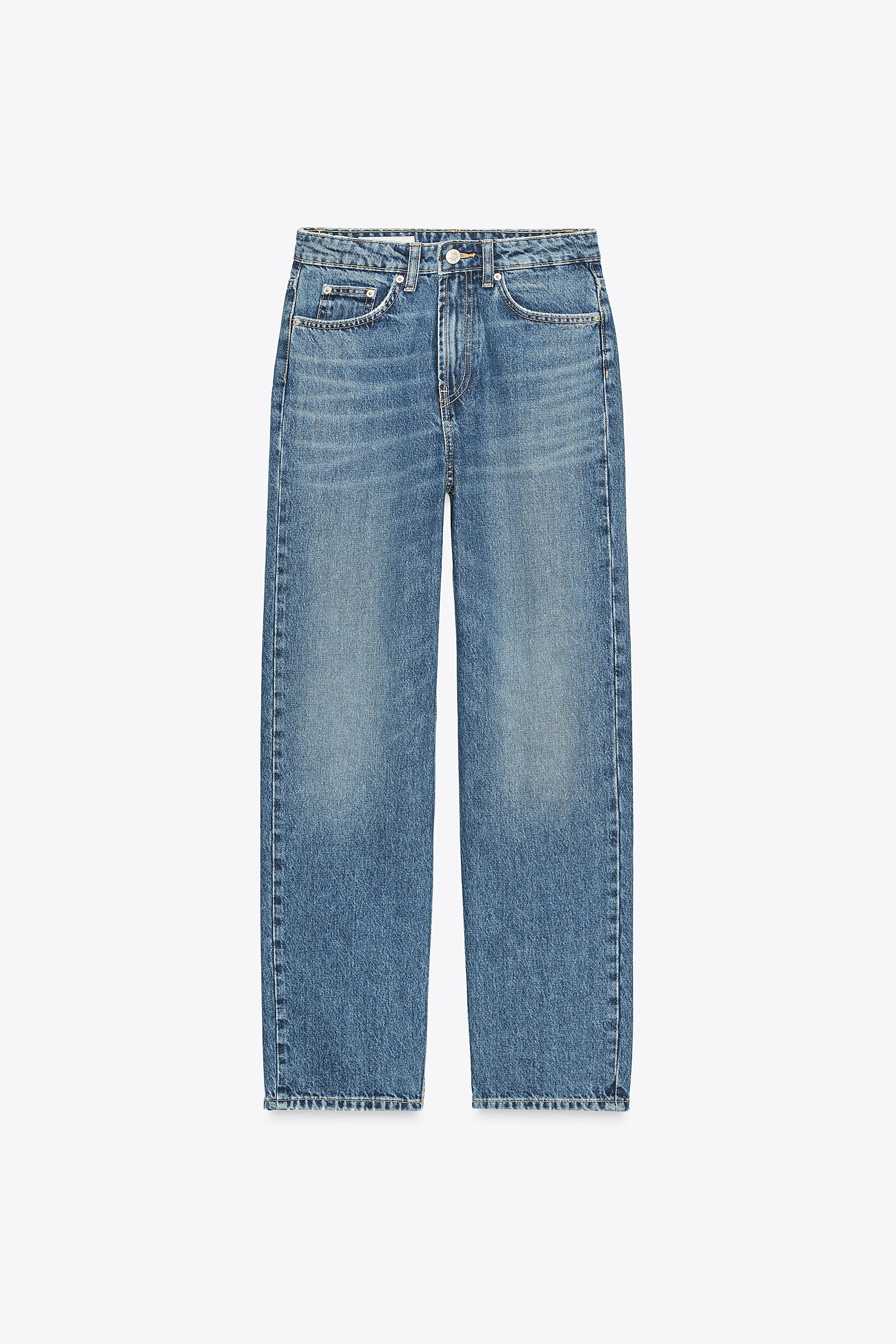 TRF MOM FIT JEANS MIT HOHEM BUND | Zara DE