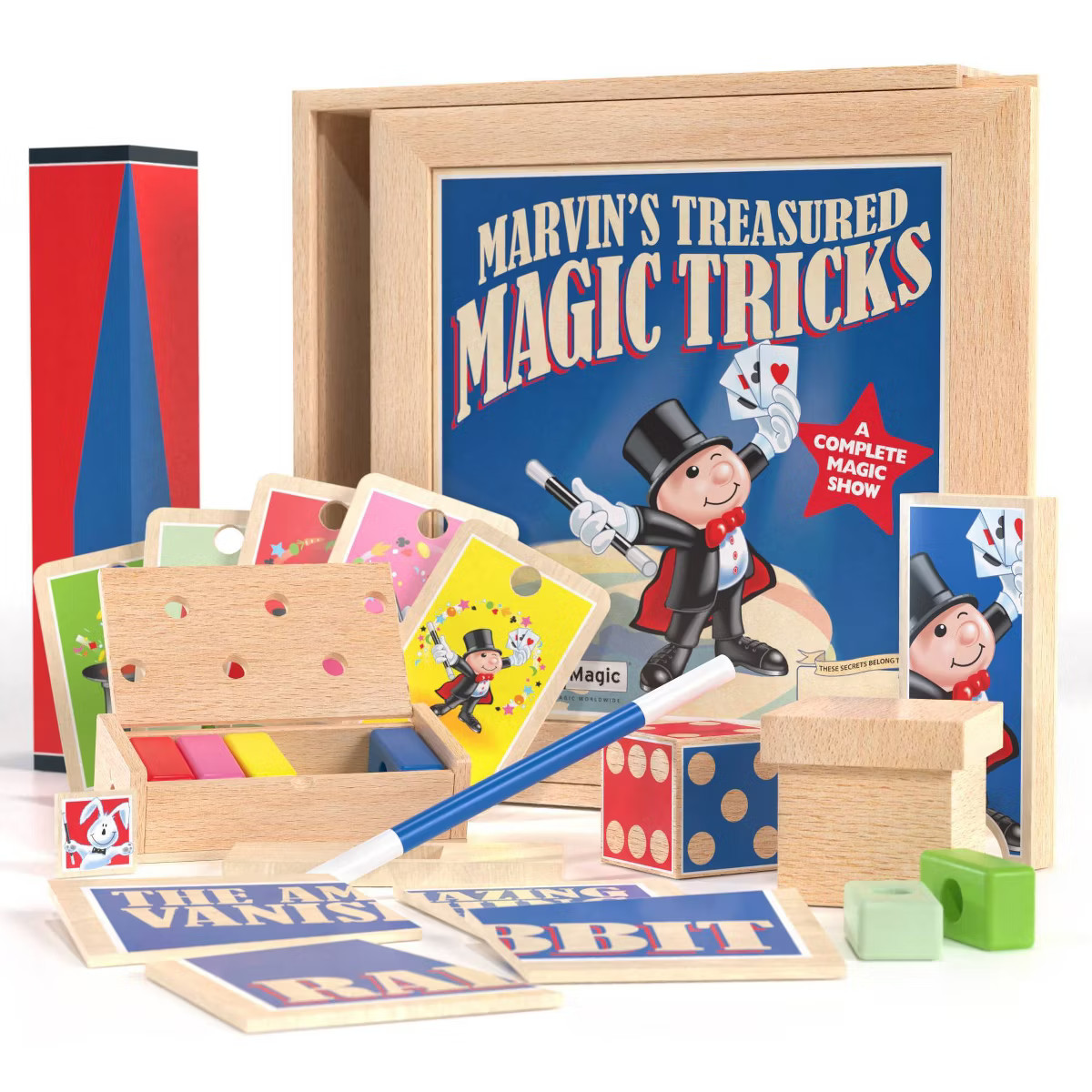 Marvin's Magic Treasured Magic Tricks Wooden Set | Target