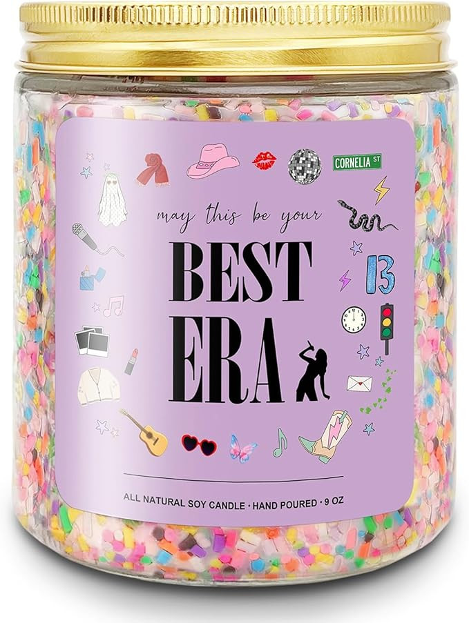 Taylor Birthday Candle, Gift Ideas and Party Decorations for Girls Boys, Gifts Merch Supplies for... | Amazon (US)