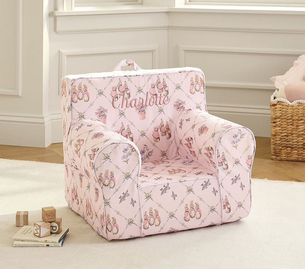 My First Anywhere Chair\u00ae, Peter Rabbit\u2122 Print | Pottery Barn Kids