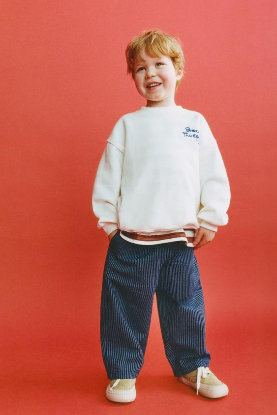 STRIPED SEERSUCKER PANTS | Zara US