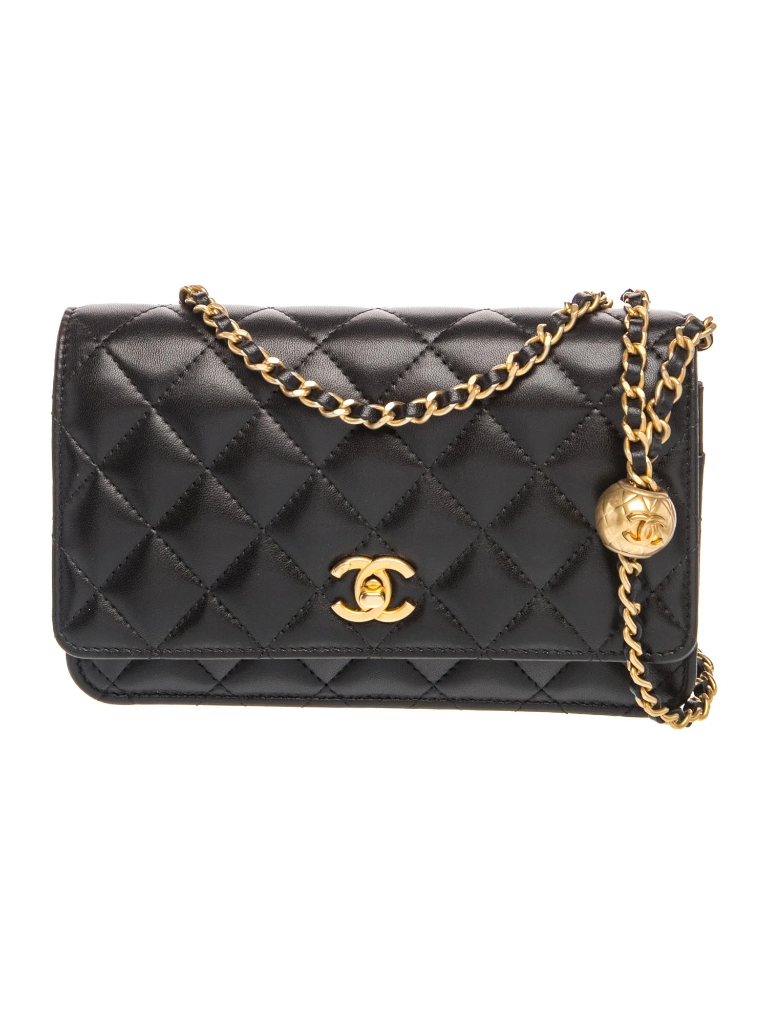 Chanel Pearl Crush Wallet On Chain | The RealReal