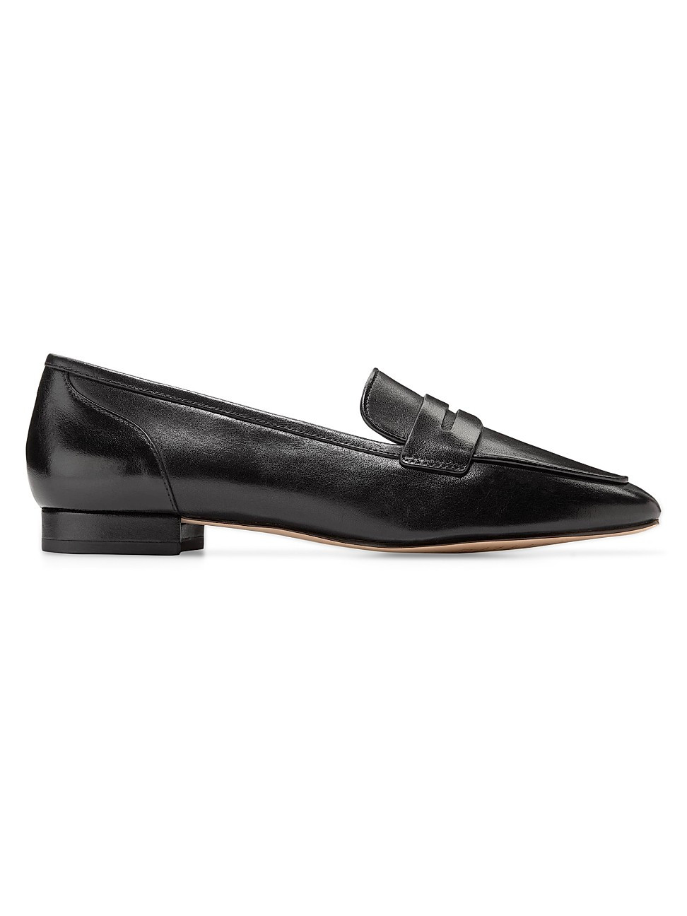 Women's Tarese 30MM Leather Loafers - Black - Size 10.5 | Saks Fifth Avenue