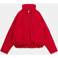 Zara - Gesteppte, Wasserabweisende Jacke - Rot - M - Damen | Zara DE