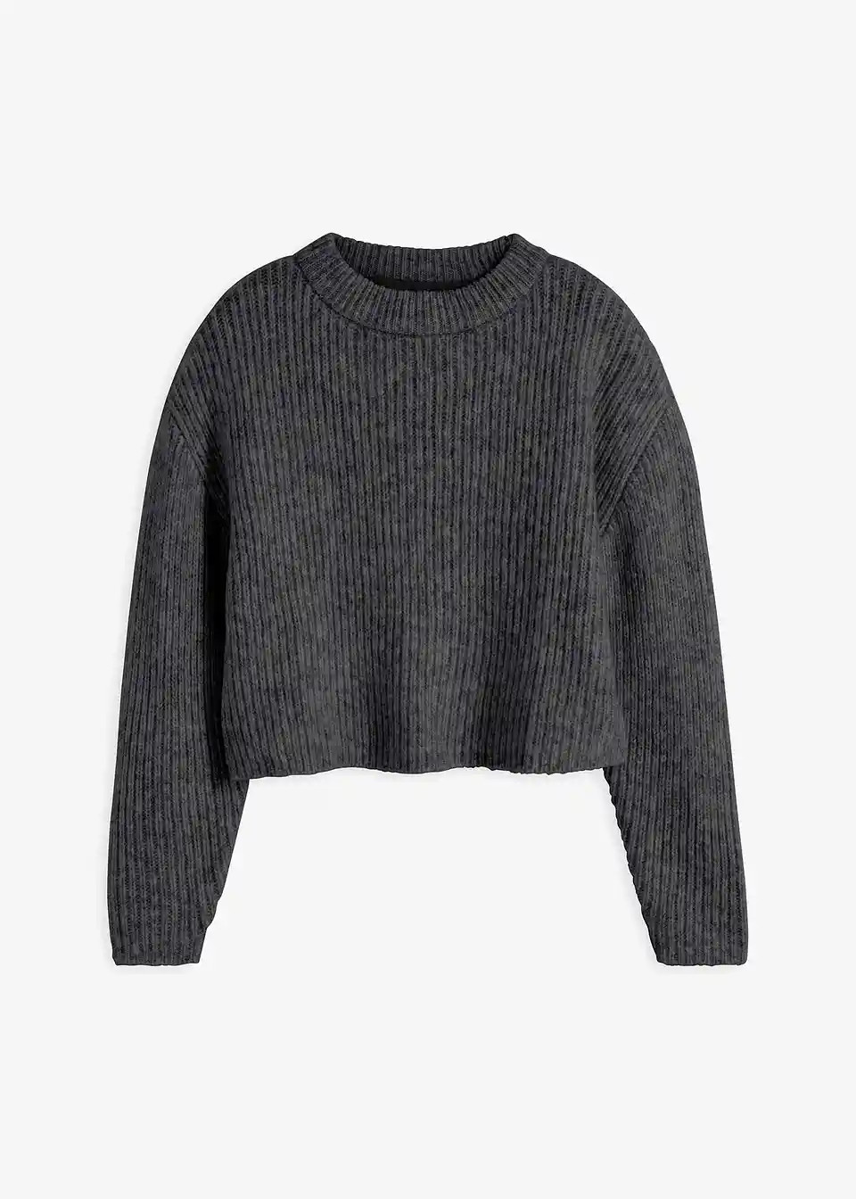 Grobstrick-Pullover aus weichem Woll-Mix | Bonprix DE