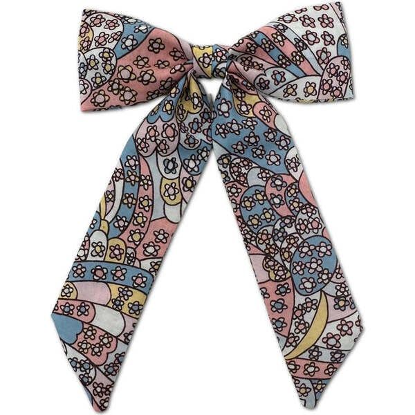 Liberty Of London Print Classic Long Tail Bow, Multicolor Pastels | Maisonette