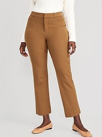 High-Waisted Pixie Straight Pants | Old Navy | Old Navy (US)