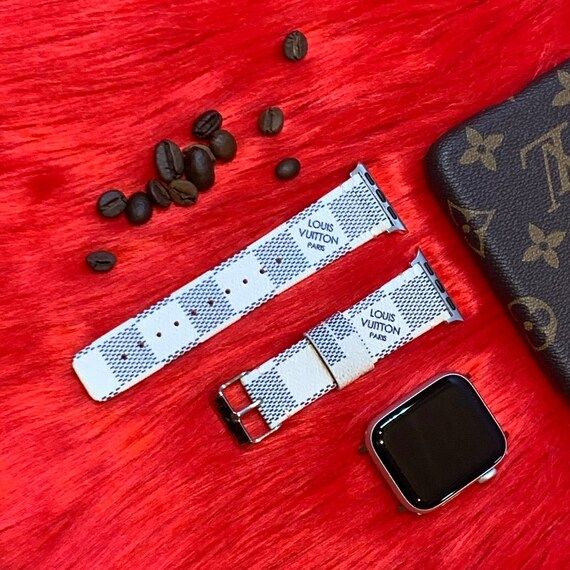 Repurposed Leather Apple Watch Band, Luxury Strap, Replacement Bands For Apple Watch series 1 2 3... | Etsy (US)