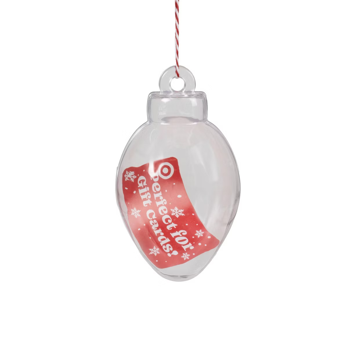 Plastic Fillable Ornaments Bulb - Bullseye's Playground™ | Target
