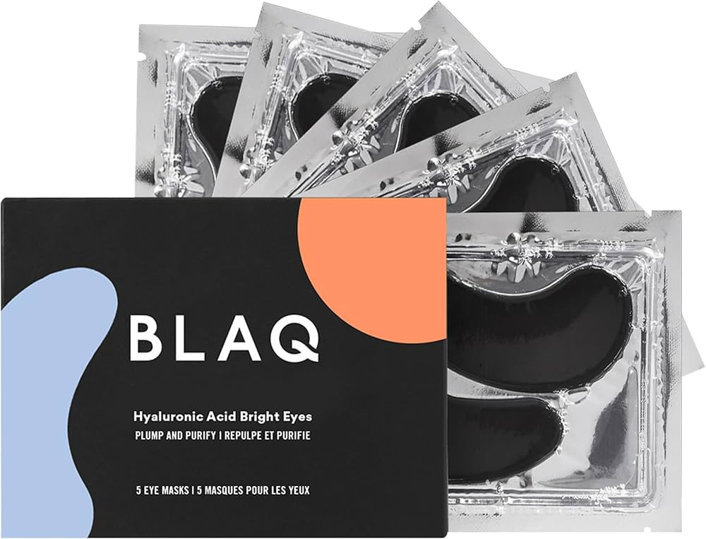 BLAQ Award Winning Eye Patches for Dark Circles, Wrinkles and Puffiness. Hydrating and Cooling wi... | Amazon (US)