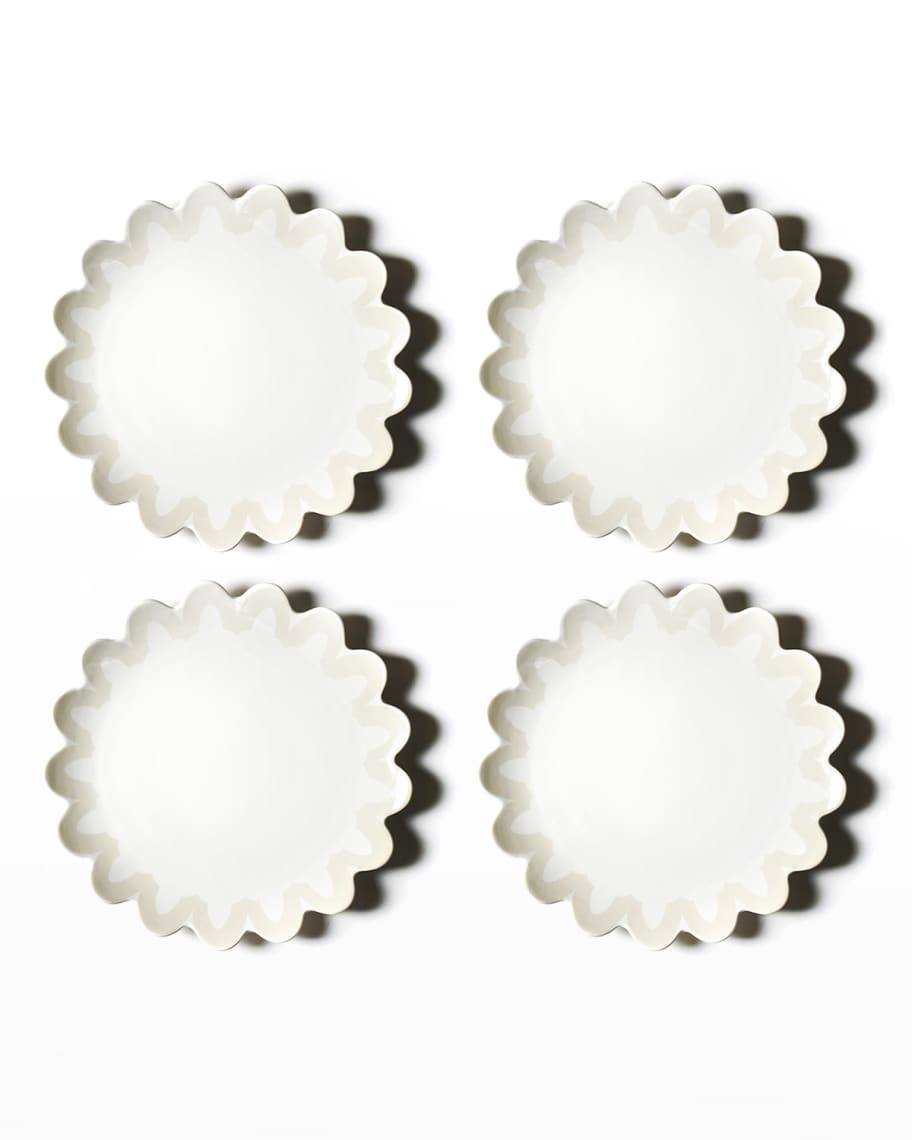 Coton Colors Arabesque Trim Scallop Edge Plate | Neiman Marcus