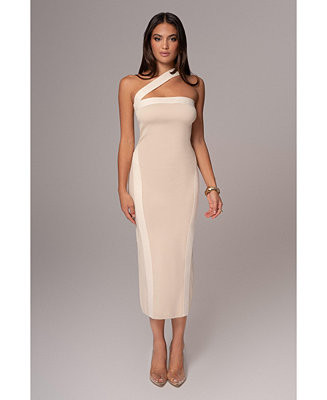 Women's Ivone Asymmetrical Midi Dress | Macy's