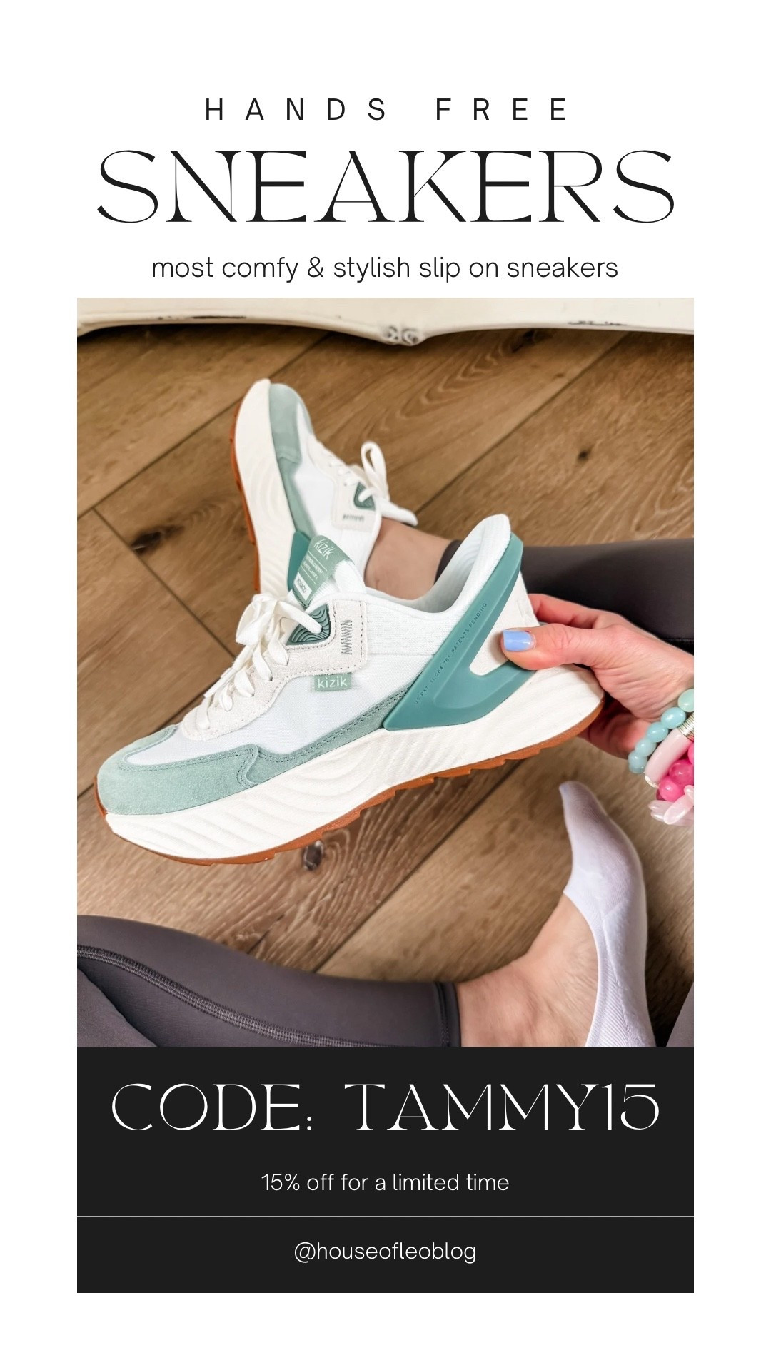 Code: TAMMY15. Sneakers tts. 
Trust me. I am a total sneaker snob. Sneakers have to be both comfy and cute. Never thought slip on sneakers could be cool but these ones form @Kizik are no joke good. A true hands free sneakers with styles for women, men and kids. You just step in and go. Plus they are made for all day comfort no natter how long you'll be on your feet. These are changing my sneaker game big time. Tons of styles to choose from and my code TAMMY15 will get you 15% off. #KizikPartner

Sneakers TTS. Hands-free sneakers. Slip on sneakers.

#LTKOver40 #LTKActive