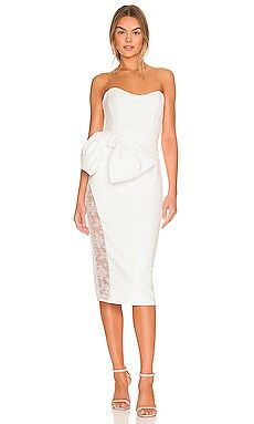 Katie May Natalie Dress in Ivory from Revolve.com | Revolve Clothing (Global)