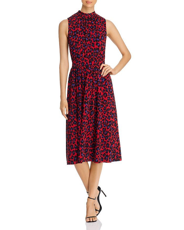 Mindy Shirred Midi Dress | Bloomingdale's (US)