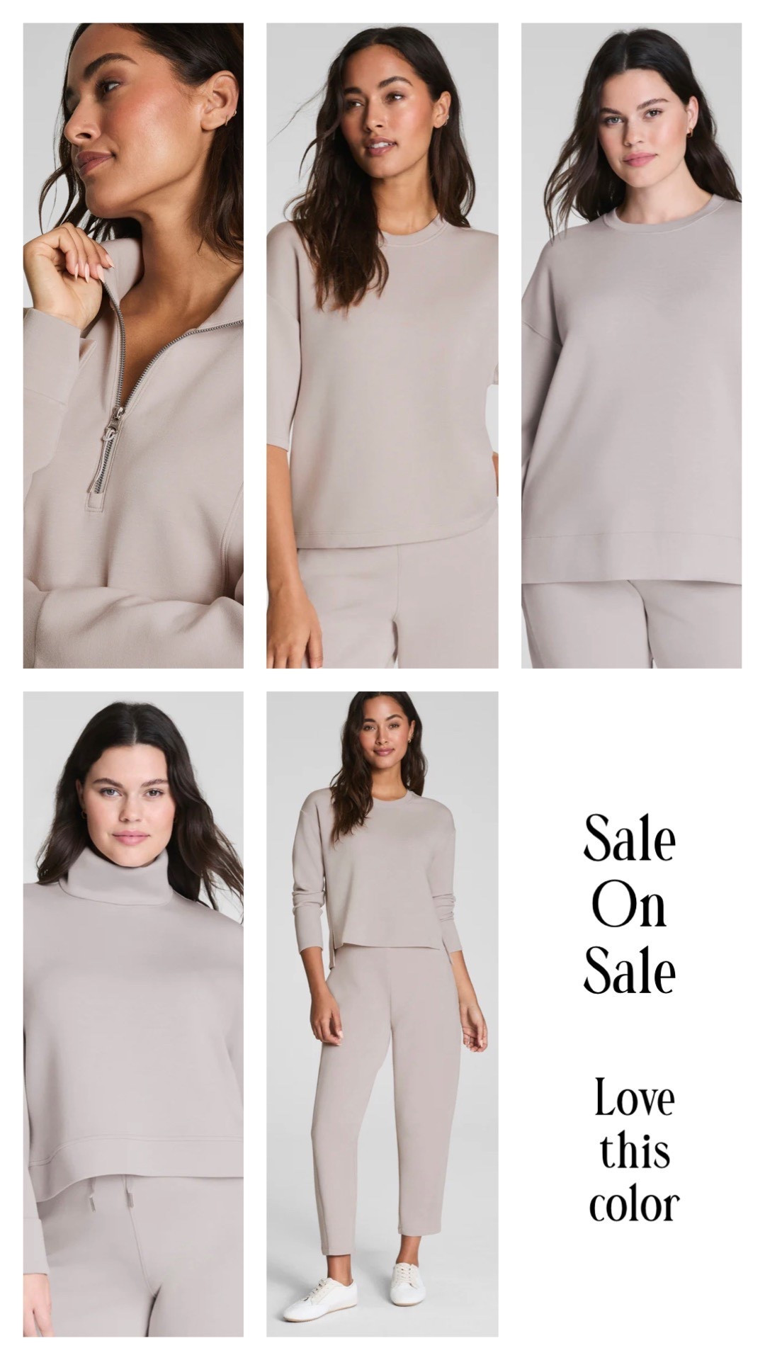 Some of these are already marked down then use code LTKSPANX to stack the extra 20% off! 
I wear a medium in tops and med petite in bottom  

#LTKSpringSale #LTKOver40 #LTKTravel