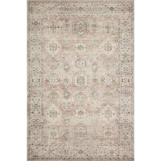 LOLOI II Hathaway Java/Multi 2 ft. 6 in. x 7 ft. 6 in. Traditional 100% Polyester Pile Runner Rug... | The Home Depot