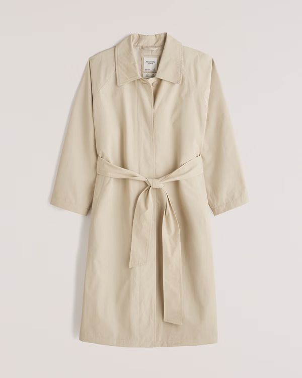 Drapey Mac Coat | Abercrombie & Fitch (US)