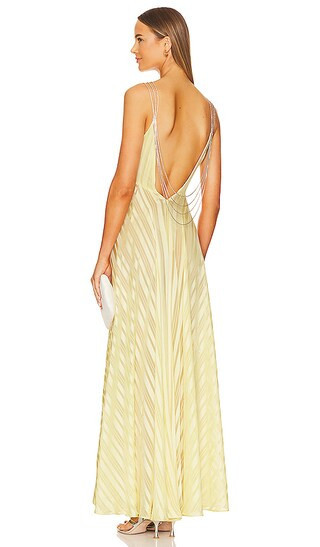 Darralis Dress in Soft Yellow | Chain Dress | Formal Gowns | Evening Dress Evening Gown Event Outfit | Revolve Clothing (Global)