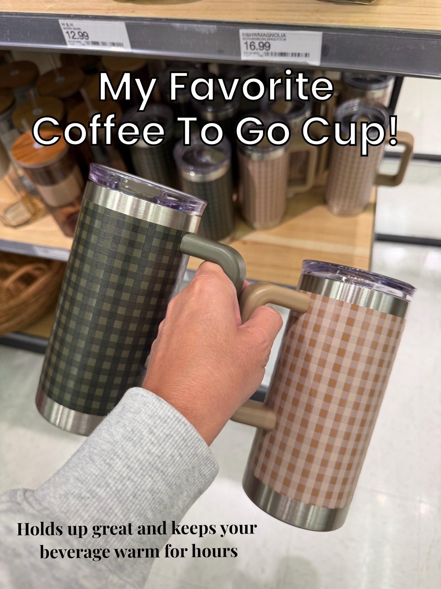 My favorite coffee cup for busy mornings and taking drinks on the go! ☕️ It holds up so well, keeps my coffee warm for hours and has a comfortable handle that makes it easy to carry. The plaid patterns and neutral fall colors are so cute, too. At only $12.99, this is such a good affordable find!

#TargetFinds #CoffeeLover #TravelMug #FallFinds

#LTKHome