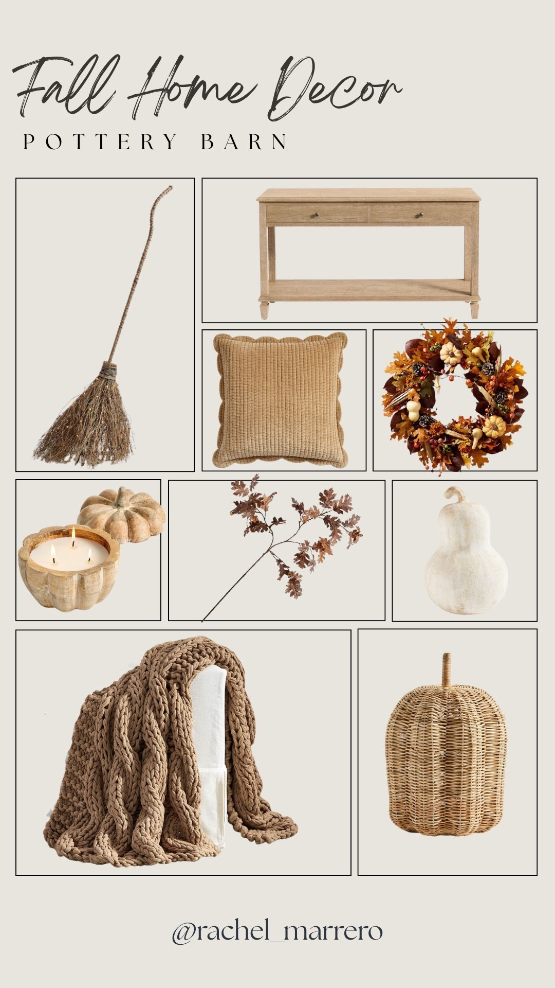 Fall home decor from pottery barn! 



Decorative accents, Halloween decor, pumpkin, wreath, guard, throw blanket, stems, accent pillow, console table 

#LTKStyleTip #LTKHome #LTKSeasonal