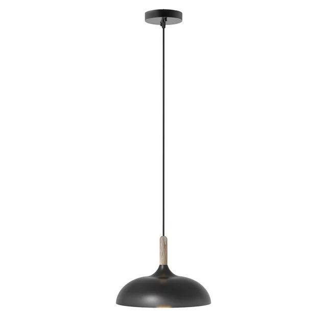 Better Homes & Gardens 55” Height Adjustable Black Pendant Ceiling Light, All Metal A19 LED Bul... | Walmart (US)