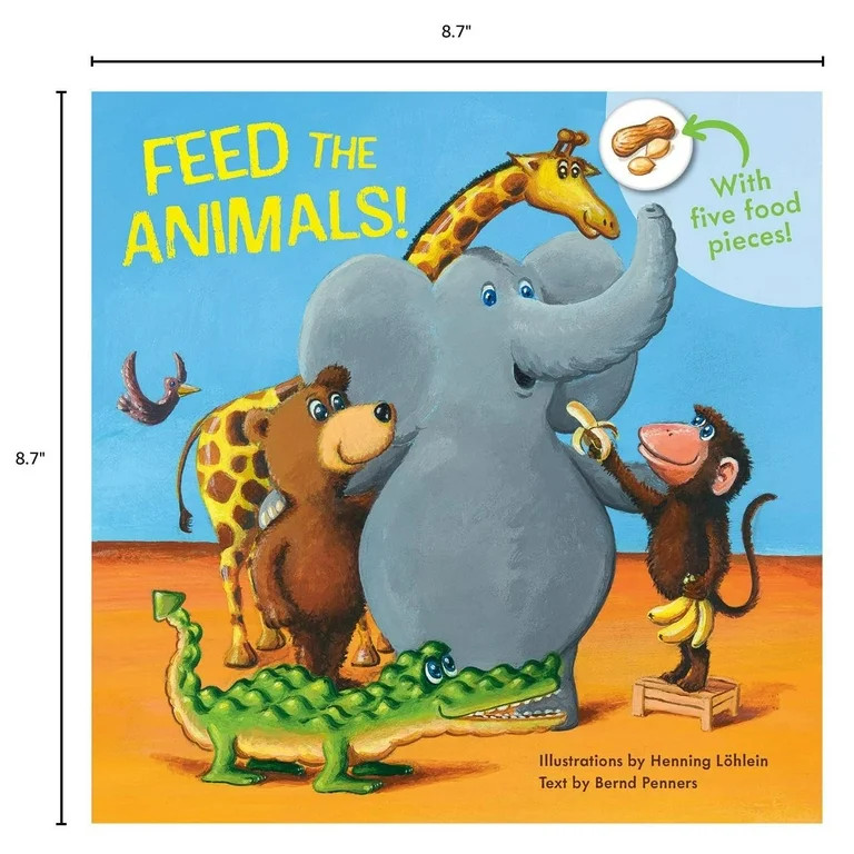 Feed the Animals!, (Board Book) | Walmart (US)