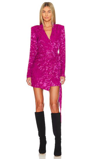 x REVOLVE Milani Mini Dress in Deep Fuchsia | Revolve Clothing (Global)