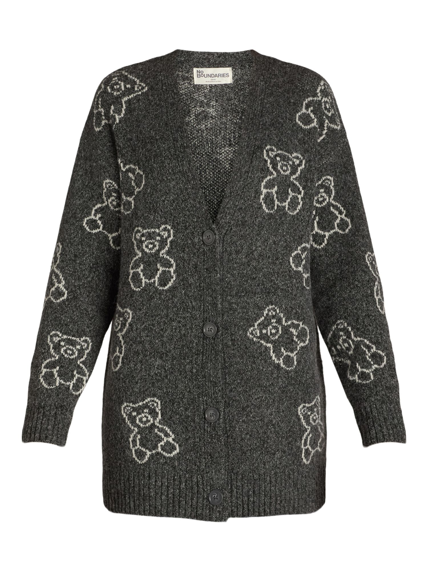 No Boundaries Conversational Cardigan, Women's and Women's Plus Sizes XXS-2XL | Walmart (US)